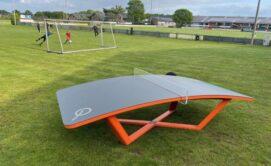 Neue Teqball Platte für den Sportverein SWO